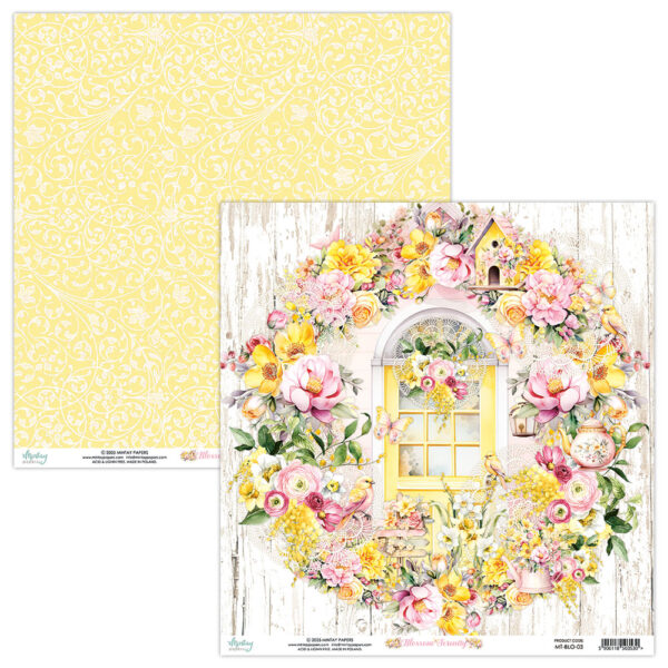 Mintay 12 X 12 Blossom Serenity 03 Mintay 12 X 12 Blossom Serenity 03