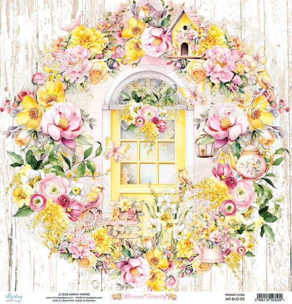 Mintay 12 X 12 Blossom Serenity 03