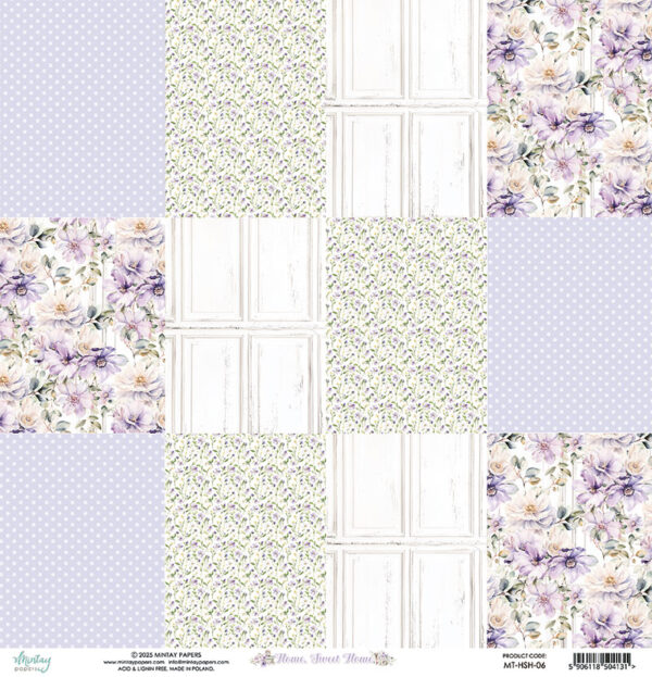 Mintay 12 X 12 Home, Sweet Home 06