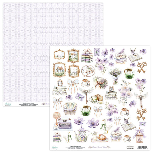 Mintay 12 X 12 Elements Paper Home, Sweet Home Mintay 12 X 12 Elements Paper Home, Sweet Home