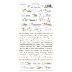 Mintay 6 X 12 Sticker Words Home, Sweet Home
