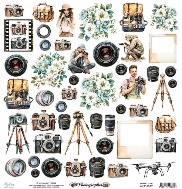 Mintay 12 X 12 Elements Paper Photographer