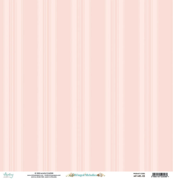 Mintay 12 X 12 Winged Melodies 03