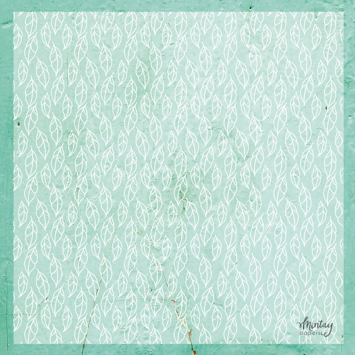 Mintay 12 X 12 Decorative Vellum Leaves 2