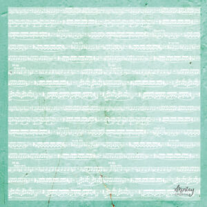 Mintay 12 X 12 Decorative Vellum Music