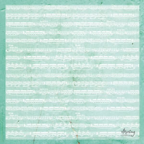 Mintay 12 X 12 Decorative Vellum Music Mintay 12 X 12 Decorative Vellum Music