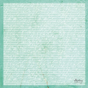 Mintay 12 X 12 Decorative Vellum Handwritting