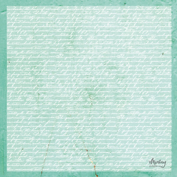 Mintay 12 X 12 Decorative Vellum Handwritting Mintay 12 X 12 Decorative Vellum Handwritting