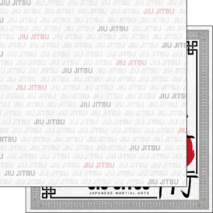 SCRAPBOOK CUSTOMS JIU JITSU ADDICT 1