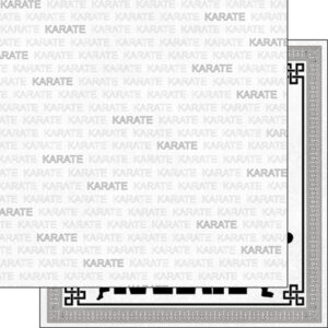 SCRAPBOOK CUSTOMS KARATE ADDICT 1