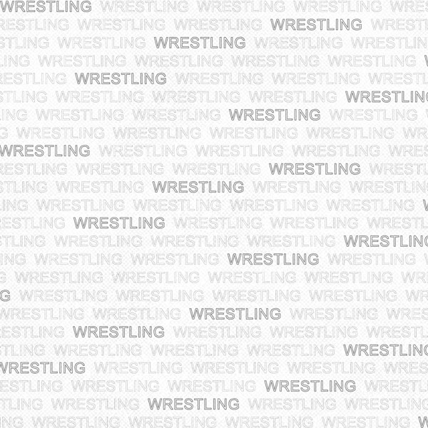 SCRAPBOOK CUSTOMS WRESTLING ADDICT 1