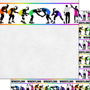 SCRAPBOOK CUSTOMS WRESTLING NEON 2