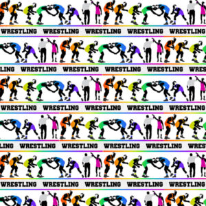 SCRAPBOOK CUSTOMS WRESTLING NEON 2