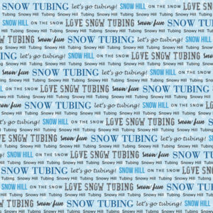 SCRAPBOOK CUSTOMS TUBING WINTER ADVENTURE