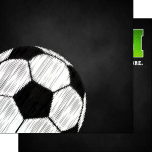 SCRAPBOOK CUST 12X12 SOFTBALL NEON 5