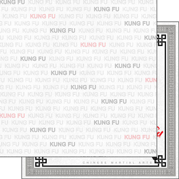 SCRAPBOOK CUST 12X12 KUNG FU ADDICT 1
