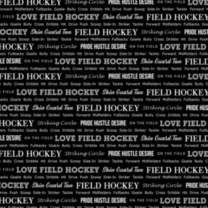 SCRAPBOOK CUSTOMS 12X12 FIELD HOCKEY PRIDE 2