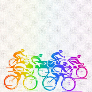 SCRAPBOOK CUSTOMS 12X12 CYCLING NEON 5