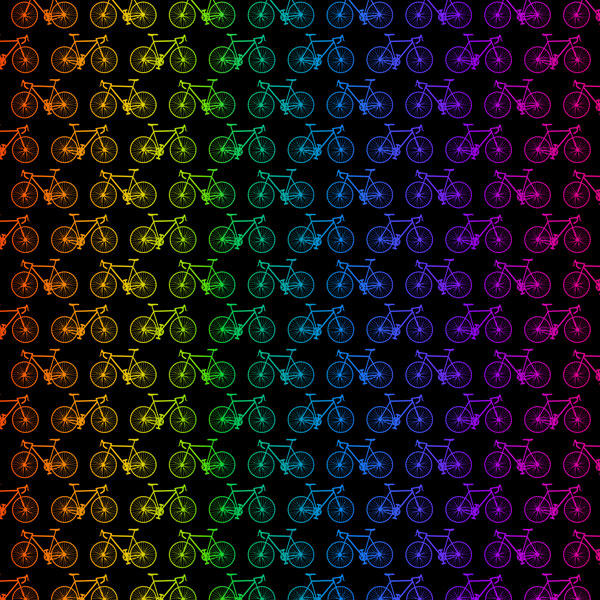 SCRAPBOOK CUSTOMS 12X12 CYCLING NEON 5