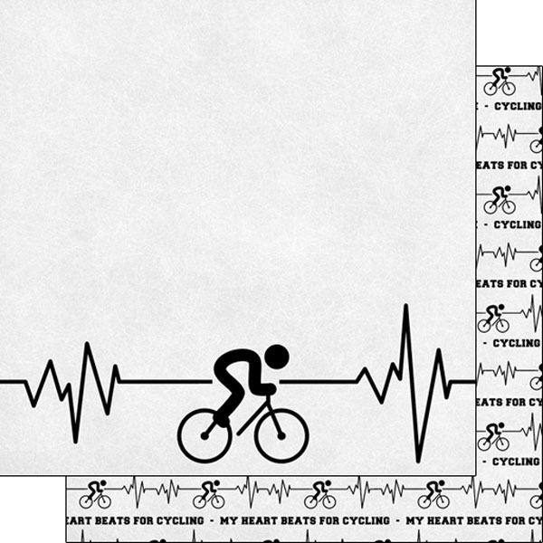 SCRAPBOOK CUSTOMS 12X12 CYCLING NEON 6