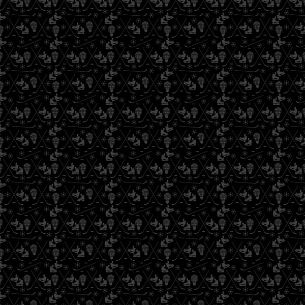 SCRAPBOOK CUSTOMS 12X12 HOCKEY SIMPLE FADED DOUBLE