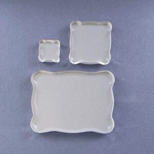 Tonic Studios Acrylic Stamping Blocks Collection 1"X1", 2"X2", 3"X4"