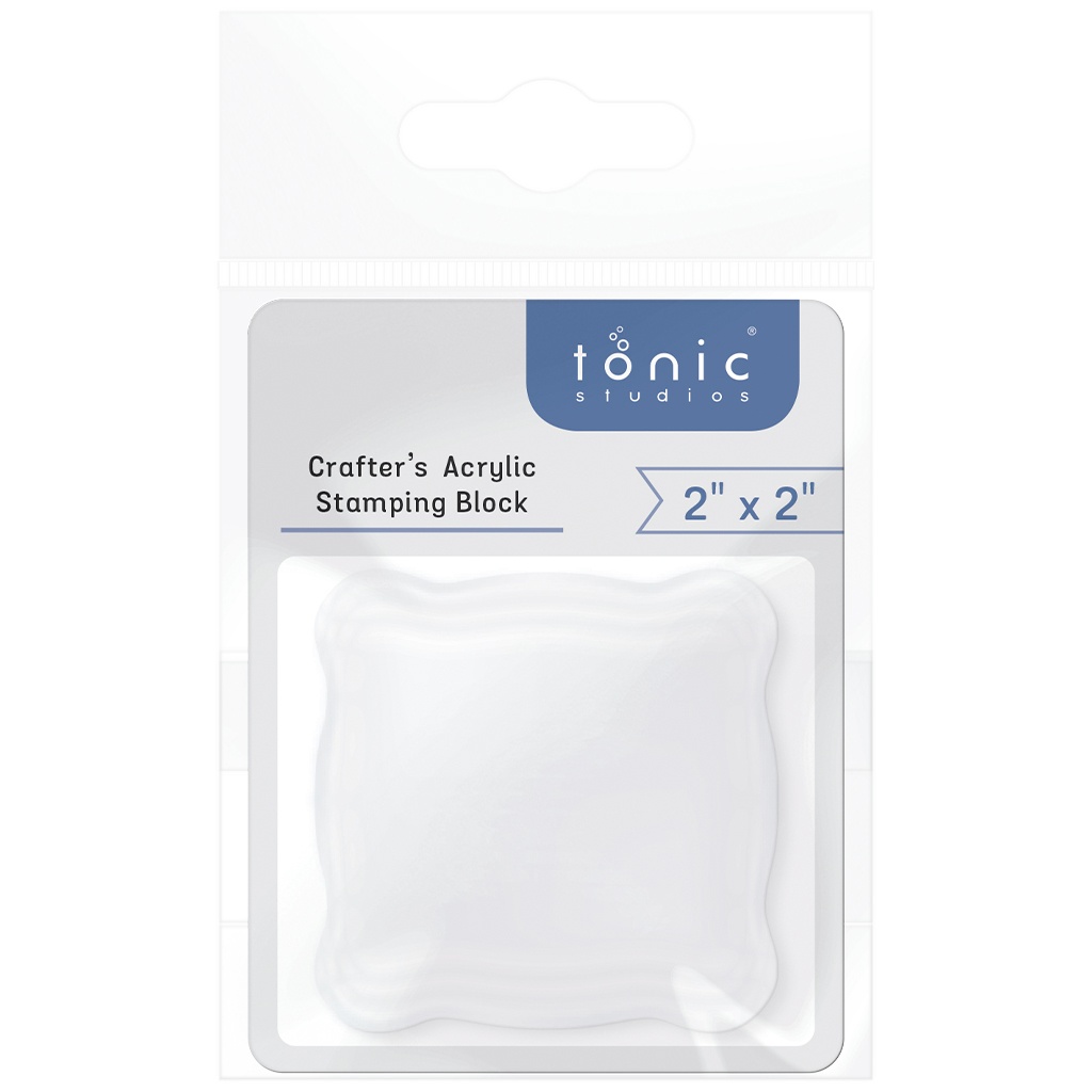 Tonic Studios Acrylic Stamping Block 2X2