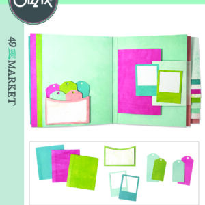 Sizzix Thinlits 9PK Die Set Journal Essential Pages By 49 and Market