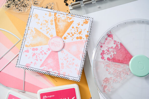 Sizzix A5 Clear Stamps 5PK w/6PK Framelits Build-a-burst | Painterly By 49 and Market