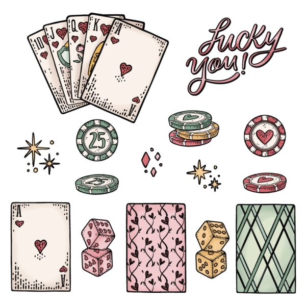 Honey Bee Stamp Royal Flush