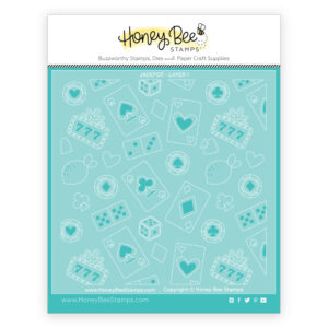 Honey Bee Stencil Jackpot Layering