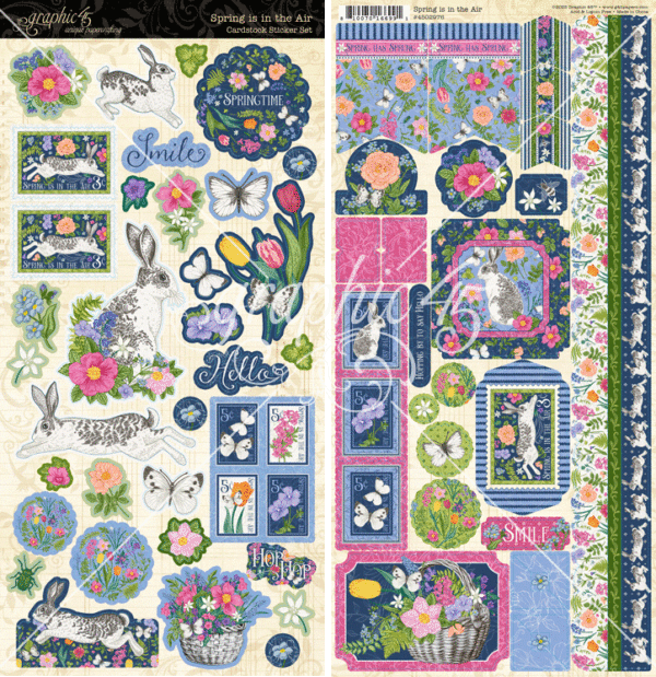 Graphic 45 Spring Is in the Air Sticker Set
