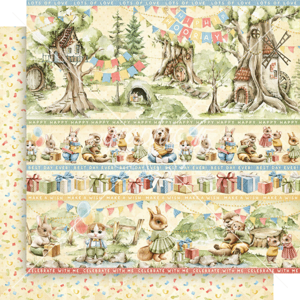 Graphic 45 Hip Hip Hooray 12X12 Enjoy the Little Things