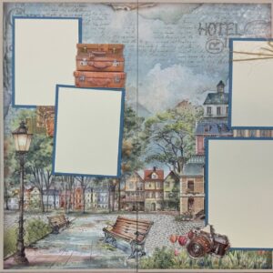 Stamperia the Art of Traveling Quad Kit