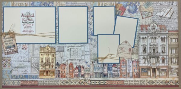 Stamperia the Art of Traveling Quad Kit
