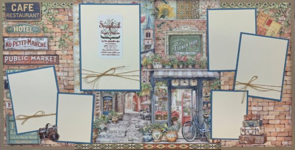 Stamperia the Art of Traveling Quad Kit