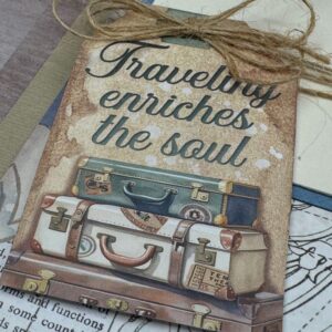 Stamperia the Art of Traveling Quad Kit