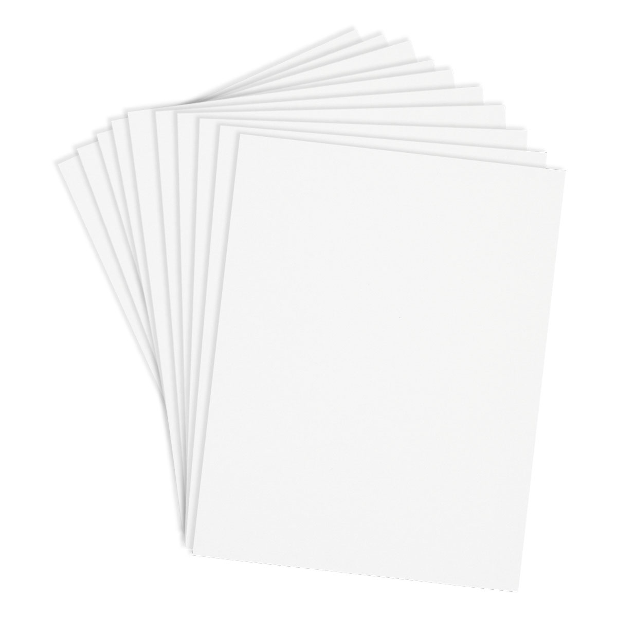 Spellbinders Colorwheel Cardstock 8.5x11 Classic White