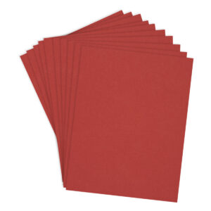 Spellbinders Colorwheel Cardstock 8.5x11 Poppy