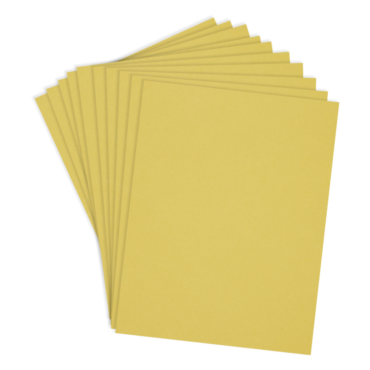 Spellbinders Colorwheel Cardstock 8.5x11 Beeswax