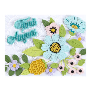 Spellbinders Italian Everyday Sentiments Etched Dies From the International Sentiments Collection