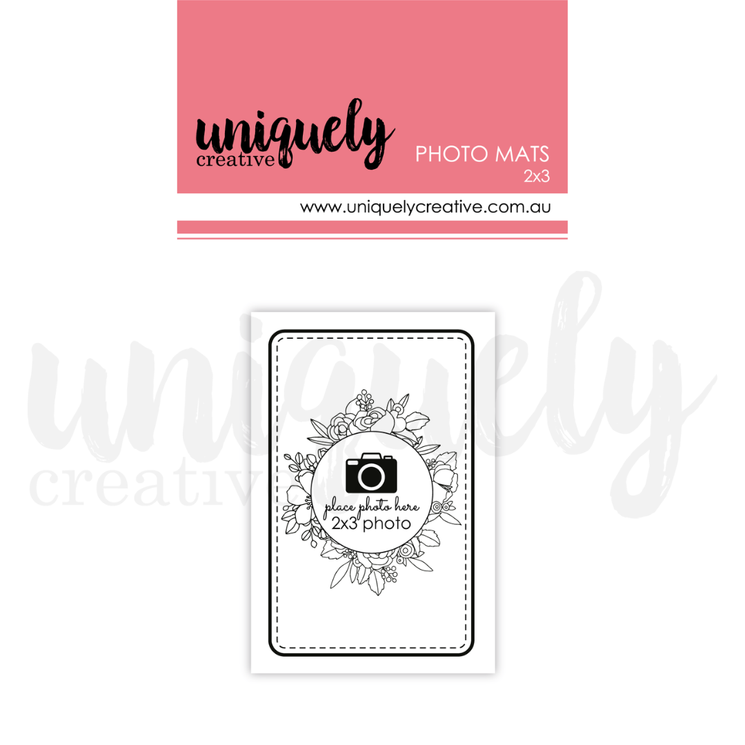 Uniquley Creative Photo Mats 2X3