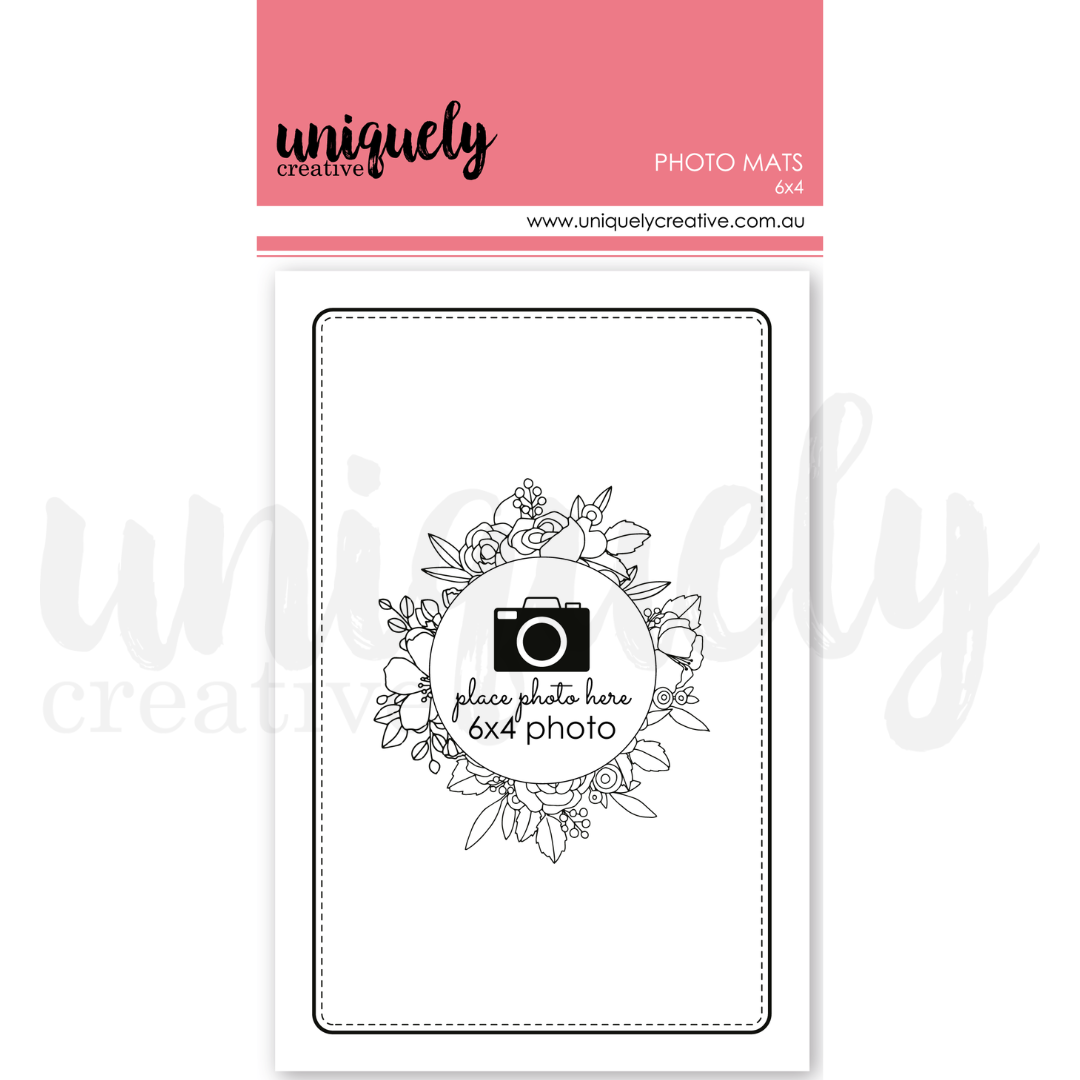 Uniquley Creative Photo Mats 6X4