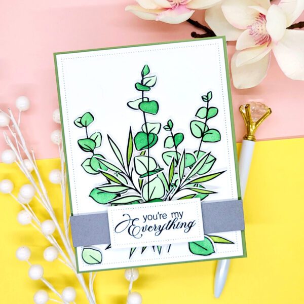 LDRS Stamp Eucalyptus