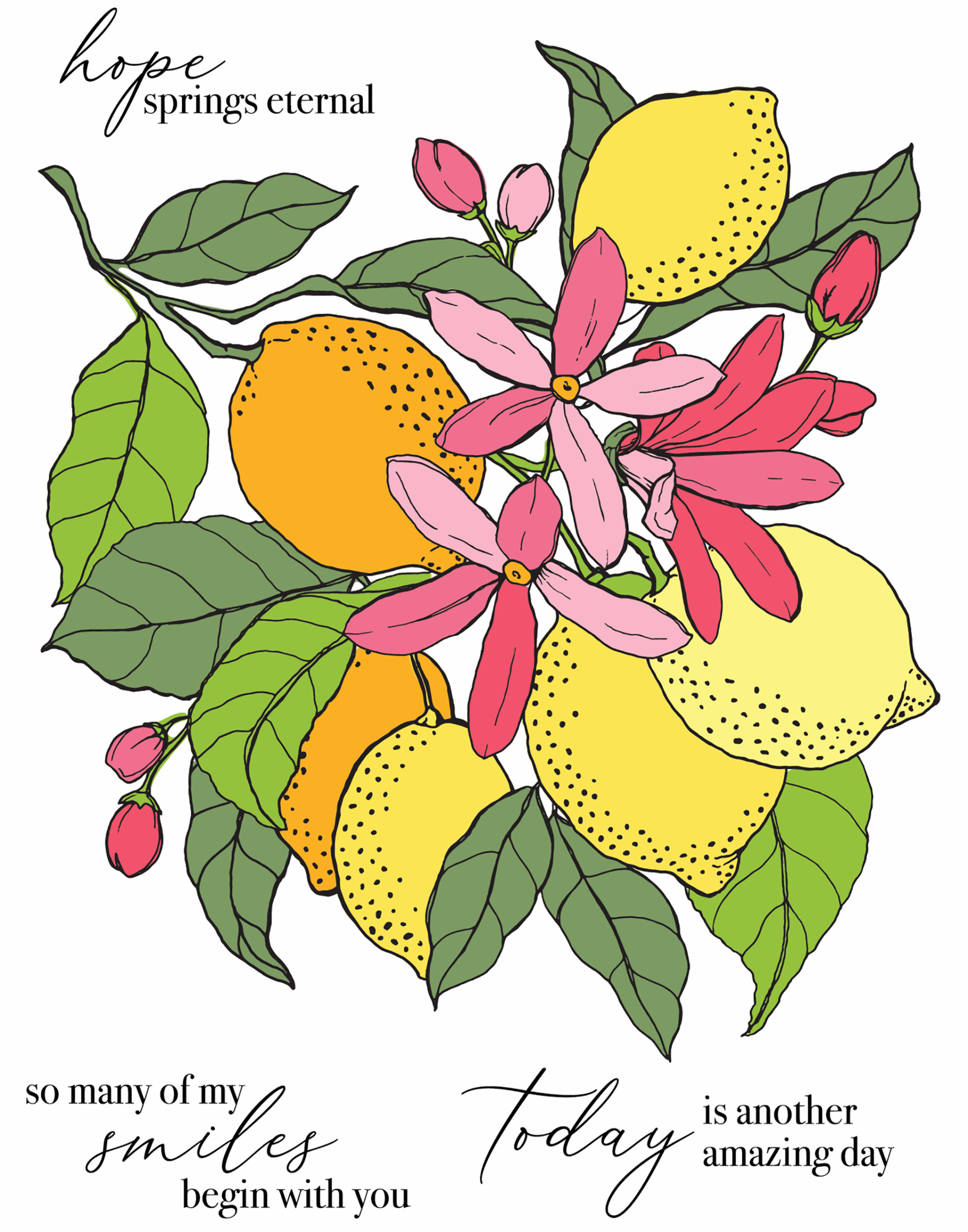 LDRS Stamp Fruit Tree