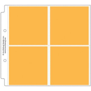 DOODLEBUG 8X8 REFILL 4"X4" POCKETS