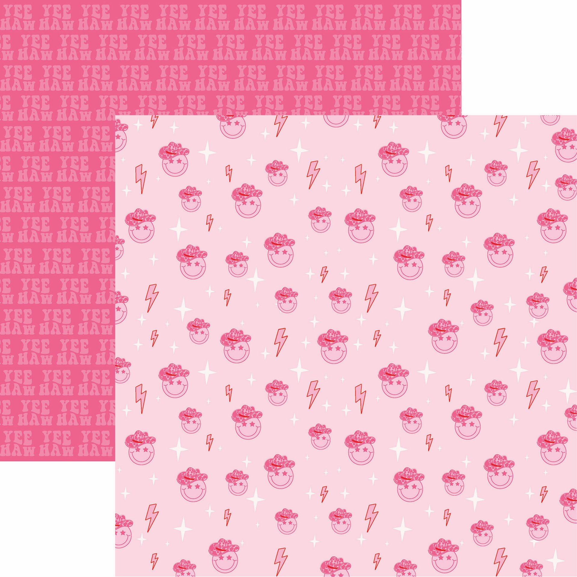 Reminisce Cowgirl Party 12X12 Let's Go Girls