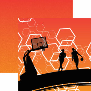 Reminisce Let's Play Womens Bask 12X12 Hoops