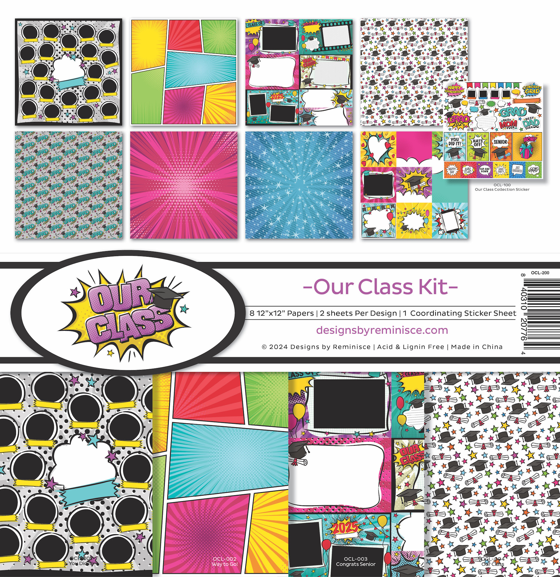 Reminisce Our Classcollection Kit