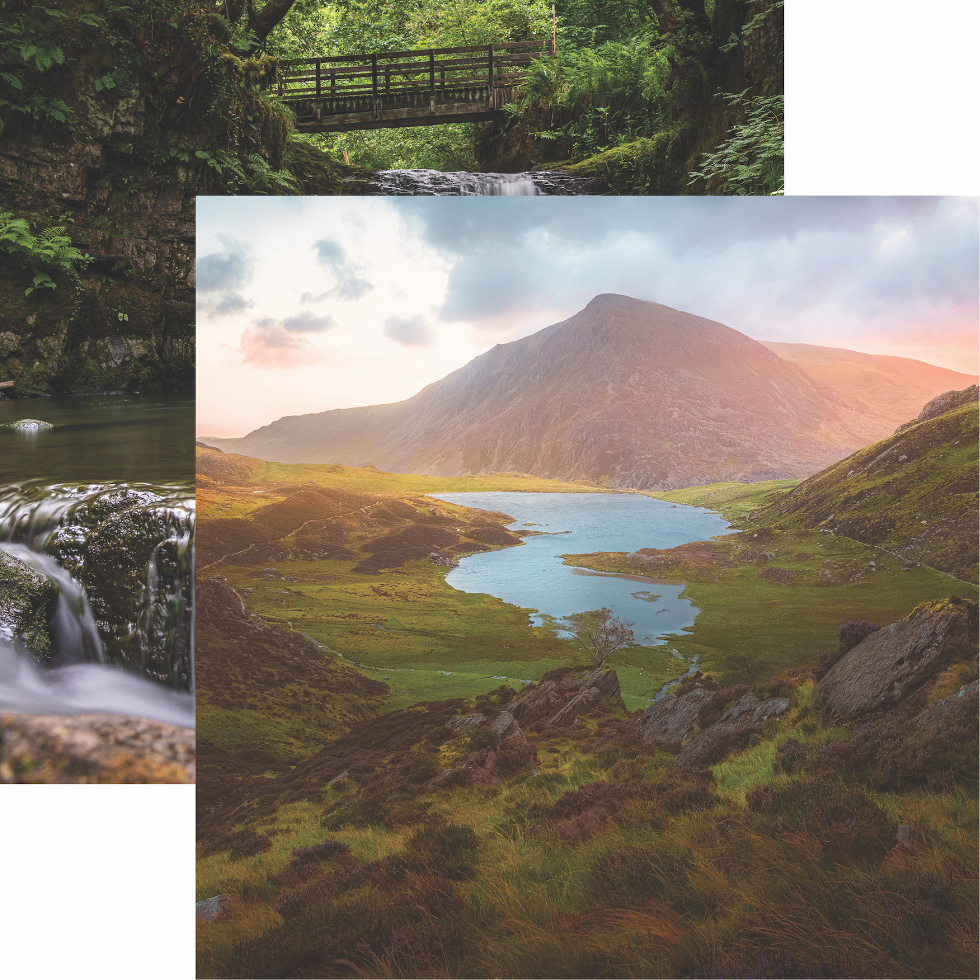 Reminisce Scotland and Wales 12X12 Snowdonia National Park